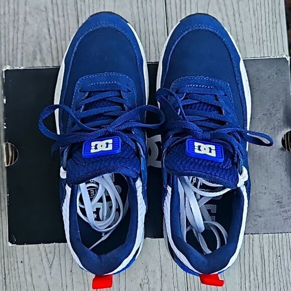 DC SHOE CO. VANDIUM SE MENS NAVY SNEAKER size 6 USA new in box - Picture 11 of 16